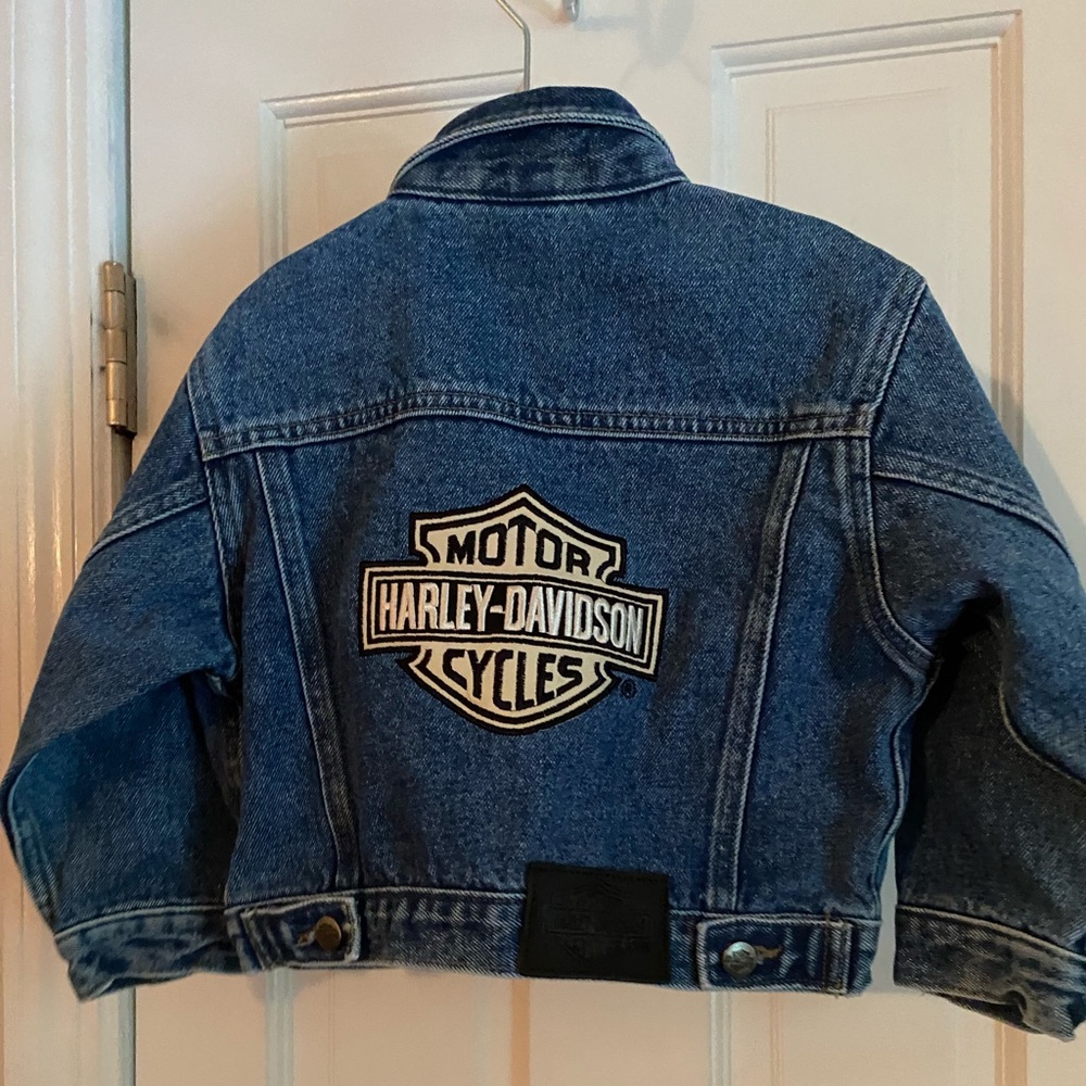 Harley-Davidson Toddler Girls Jean Jacket